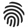 fingerprint pictogram